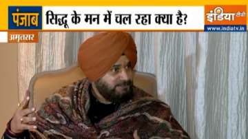 Punjab Congress chief Navjot Singh Sidhu.