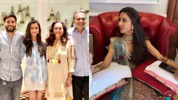 Anmol Ambani's Mehendi ceremony with Krisha Shah