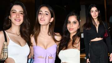  Shanaya Kapoor, Ananya Panday, Suhana Khan, Khushi Kapoor