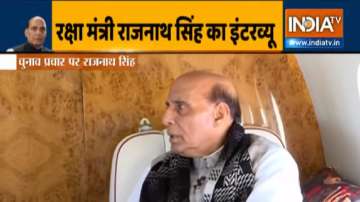 Union Defence Minister Rajnath Singh. 