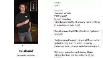 Woman puts up husband for auction and the reason will crack you up