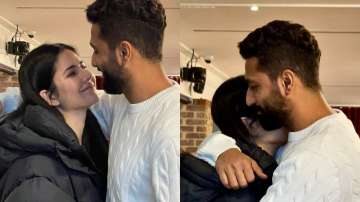 Vicky Kaushal kisses Katrina Kaif in her romantic Valentine's Day post: You make difficult moments b