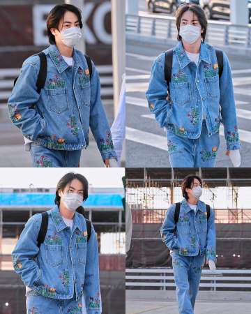 BTS' Jimin Slays with Casual Airport Look - Pictures Going Viral