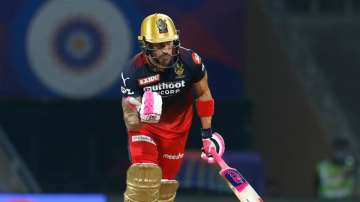 Faf was playing his first match for RCB