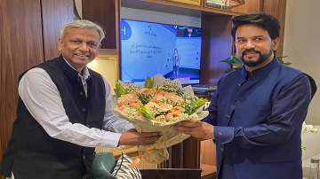 Anurag Thakur, Union Information and Broadcasting, TEJAS, Training for Emirates Jobs And Skills, Dub