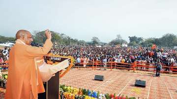 Yogi Adityanath addresses rally