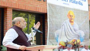 Ahmedabad, Amit Shah, Amit Shah flags off Dandi Cycle Yatra, dandi march, 92nd anniversary of dandi 