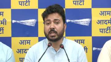 BJP used the death of Ankit Sharma to create communal hatred, but left the family stranded even though he was a Central Govt employee. AAP gave his family Rs 1 crore compensation & a Govt job to his brother, said Durgesh Pathak.