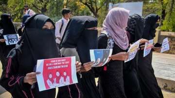 Hijab, Karnataka High Court, Muslim girls, hijab inside classrooms, graffiti, 