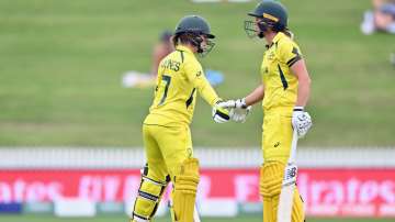 Australia Women shake hands during a match in ICC Women's World Cup 2022 (File photo)