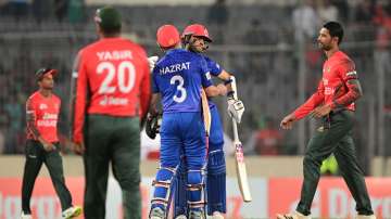 Afghanistan chase down 116 set by Bangladesh in the second and final match with eight wickets to spa