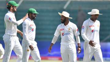 Pakistan players returning to the pavilion during PAK vs AUS 2nd Test 