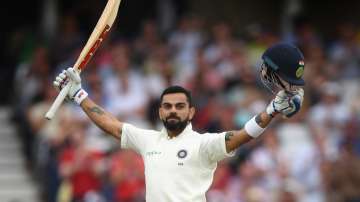 Virat Kohli completed 8000 Test runs for India. (File photo)