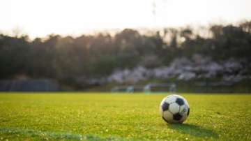 A football in a ground (Representational photo)