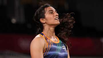 PV Sindhu of India in action during a match (File photo)