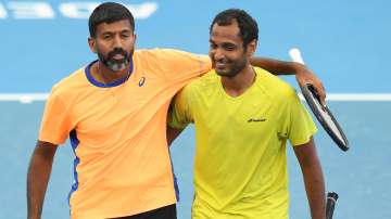 File photo of Indian tennis players Rohan Bopanna and Ramkumar Ramanathan.