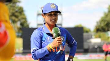 Mithali Raj of India during the toss time in ICC Women's World Cup 2022 (File photo)
