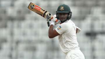 Bangladesh's Shakib Al Hasan in action during a Test match (File photo)