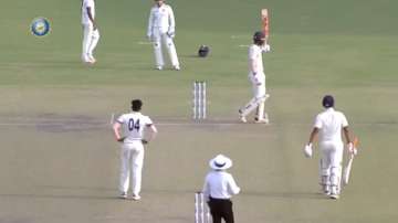 Players in action during Ranji Trophy Jharkhand vs Nagaland Pre Quarter-Final game