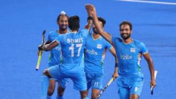 File photo of India men's hockey team.