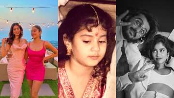 Janhvi Kapoor gets adorable birthday wishes from father Boney, sister Khushi, brother Arjun & other 