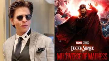Shah Rukh Khan, Benedict Cumberbatch in Doctor Strange in Multiverse of Madness poster