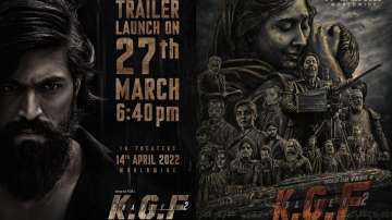 Posters of KGF Chapter 2 featuring Yash