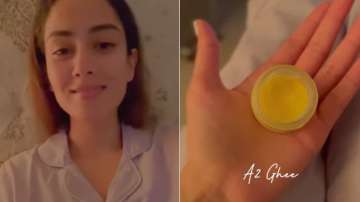 Mira Kapoor explains the benefit of applying ghee under your feet at night | VIDEO