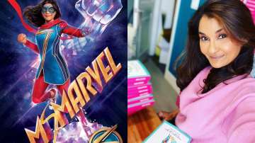Ms Marvel poster & Anjali Bhimani