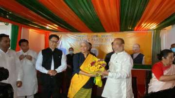 N Biren Singh, Manipur Chief Minister, Nirmala Sitharaman