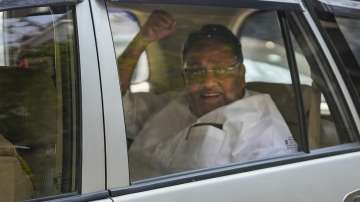 NCP leader and Maharashtra Minister Nawab Malik on his way to court, after his arrest by the ED, in Mumbai, Thursday, March 3, 2022.
