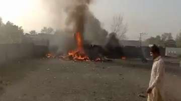 2 PAF pilots die as training aircraft crashes near Peshawar, reports Pakistan media?