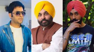 Kapil Sharma, Diljit Dosanjh, Bhagwant Mann