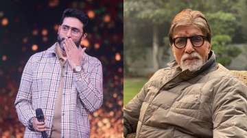 Abhishek Bachchan and Amitabh Bachchan 