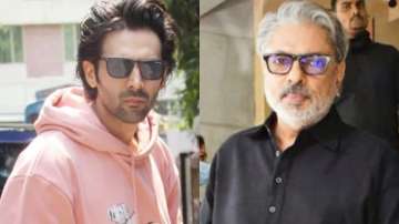 Kartik Aaryan and Sanjay Leela Bhansali