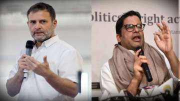 Congress leader Rahul Gandhi and election strategist Prashant Kishore.?