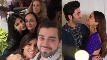 Soni Razdan, Ranbir Kapoor, Alia Bhatt