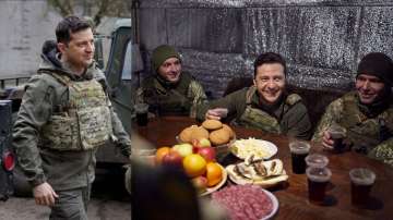 Ukrainian President Volodymyr Zelensky russia ukraine war video