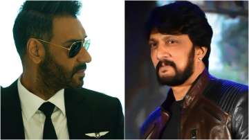 Ajay Devgn and Kichcha Sudeep