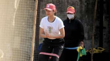 Anushka Sharma practising for Chakda Xpress