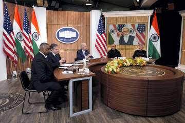 Modi Biden talks, PM Modi Joe Biden virtual meeting, US says India not violating sanctions by import