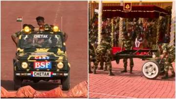 dismantle gypsy, BSF personnel, border security force, BSF, viral video, trending India, BSF parade,