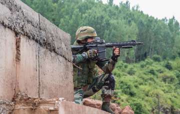 kashmir encounter, Jammu and Kashmir, Encounter breaks out between terrorists security forces in Kul