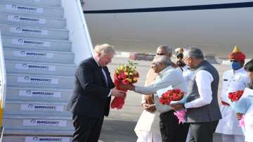 Boris Johnson India visit, boris johnson, UK PM India visit live updates, Boris Johnson in India liv