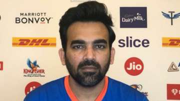 Zaheer Khan during Press Conference ahead of Mumbai Indians next match in IPL 2022