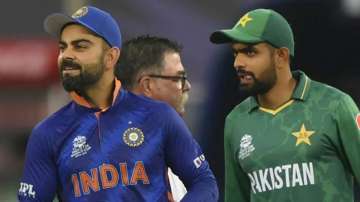 File Photo Virat Kohli and Babar Azam 