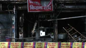 Fire, Amar Colony of  Lajpat Nagar, fire accident in Lajpat nagar, Amar Colony of Lajpat Nagar area,