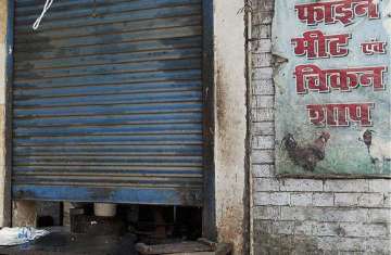 south delhi meat shops, Navratri meat shops shut order