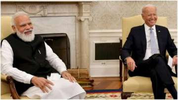 PM Modi with US President Joe Biden.