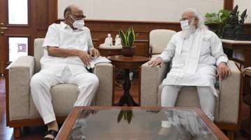 Sharad Pawar meets PM Modi in Delhi